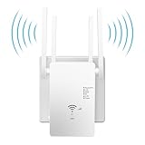 WLAN Repeater WLAN Verstärker 1200 Mbit/s,WiFi Repeater Dual-Band WiFi...