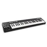 M-Audio Keystation 49 MKIII - Kompakter 49-Tasten MIDI Keyboard Controller...