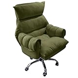 ZJYIGOWL Chefsessel Mit Weichen Armlehnen Höhenverstellbare...