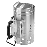 FEUERGOTT Anzündkamin Premium XXL Edelstahl - Grillanzünder mit...