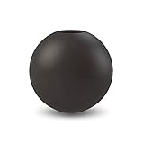 Cooee Design Ball Vase 20cm Black