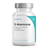 gloryfeel D-Mannose hochdosiert - 2000 mg reine D Mannose pro Tagesportion...