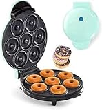SQUADO Mini Elektrische Donut-Maschine, 700 W, 30,5 cm, 7 Löcher, für...