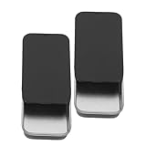 ABOOFAN Schiebbare Blechdose 2 Stück aus Weißblech Elegante...