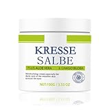 Kressesalbe Plus, 100g Kressesalbe Gegen Altersflecken, Pigmentflecken...