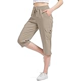 Hose Damen 3/4 Sommer Damen Hose Sommer Caprihose Jogginghose Outdoor...