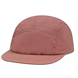 CLAPE Short Brim Baseball Cap Mode 5 Panel Basecap Verstellbar Short Cap...