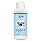 Mylee 100% Reines Aceton, UV Nagellackentferner - Entfernt Nagellack, Gel...