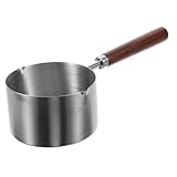 Healifty Kleiner Stieltopf Holzgriff Multifunktionale Soßenkasserolle zum...