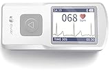 New EMAY Tragbarer Bluetooth-EKG-Monitor (für iPhone & Android, Mac und...