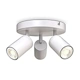 B.K.Licht - Deckenlampe schwenkbar, GU10 Fassung, max. 9 Watt,...