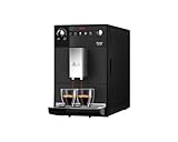 Melitta Purista Kaffeevollautomat, Mattschwarz, Flüsterleises Mahlwerk,...