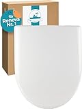Calmwaters® Antibakterieller WC Sitz für Keramag Renova Nr. 1,...