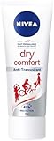 NIVEA Dry Comfort Deo Creme (75 ml), Antitranspirant für jede...