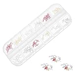 Mikikit Schlangen Nagelanhänger aus Metall 60 Stück Selbstgemacht...