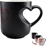 Herz Farbwechsel Magischer Kaffeetasse | 400 Ml Farbwechselnde Tasse Mit...