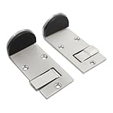 Bodentürstopper, Edelstahl, Sicherheitsblocker mit Gummipads für...