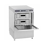 GastroHero ECOLINE-GLSM40SLE Gläserspülmaschine I Edelstahl Spülmaschine...