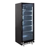 GastroHero Getränkekühlschrank GKS-360 I 360 L Getränkekühlschrank mit...