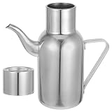 jojofuny Edelstahl Ölflasche mit Griff Sojasauce und Essigspender...