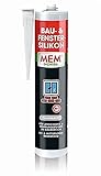 MEM Bau- & Fenster-Silikon, Für Anschluss- und Dehnungsfugen im...