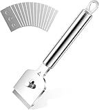 JYSNOW Ceranfeldschaber, mit 25 Ceranfeldschaber Ersatzklingen,...