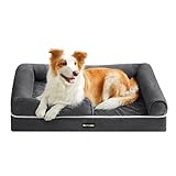 Feandrea Orthopädisches Hundebett, Hundekissen, Hundekorb, weiche...