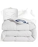 BedFabtasy Premium Daunendecke 135x200cm, Ganzjahresdecke Bettdecke 135x200...