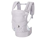 Babytrage ergonomische babytrage neugeborene ab geburt Neugeborenen-Trage 4...