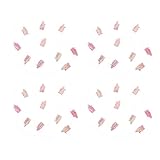 FOMIYES Wasserfeste Origami Kranichgirlande 4 Stück Rosa Papierkraniche...