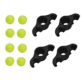 Indoor-Cycling Snap Feet Adapter, 4 x tragbare Heim-Workout-Ausrüstung mit...