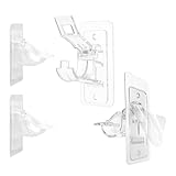 2 Pcs Gardinenstangenhalterungen ohne Bohren, selbstklebende...