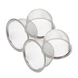 Homoyoyo 4 Stück Teiliges Edelstahl Teesieb Feines Mesh Teeinfuser Sieb...