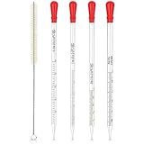 Transfer Pipette 0.5ml 1ml 2ml 3ml,Glas Pipetten,Glaspipette mit...