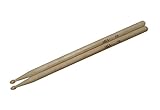 1 Paar 5B DRUMSTICKS — SCHLAGZEUGSTÖCKE — AHORN — HOLZKOPF —...