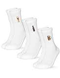 Occulto Damen & Herren Motiv Tennissocken 3er Pack (Modell: Robin),...