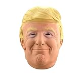 Hpbaggy Donald Trump Latexmaske, Präsident Donald Trump Politiker Maske,...