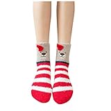 Generisch Socks Damen Haussocken Kuschelsocken Weihnachten Dicke Warme...