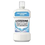 LISTERINE Advanced White mild (500 ml), antibakterielle Mundspülung zur...