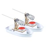 ORFOFE 2 Satz Selbstgemacht Dampfschiff Bruchfestes Bootsmodell Kompakt und...