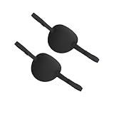 Diffaxy 2 Stück Augenklappe für Erwachsene, Einzelaugenmaske mit...
