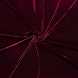 Pannesamt Meterware - Panné Samt Stoff - Dekostoff, Knit Velour Polyester...