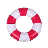 Schwimmreifen Schwimmring Erwachsene Retro-Stil Aufblasbare Schwimmreifen...
