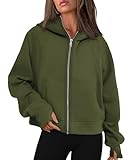 Timuspo Classics Damen Jacke, Sweat Parka Kapuzenpullover mit Zipper Sport...