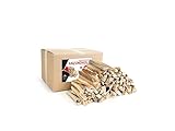 Anzündholz 8 kg | Kammergetrocknetes Kaminholz zum Anzünden | ca. 17cm...