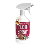 Petsly® Flohmittel Katzen, Hunde & Textilien - 500ml - Nicht färbend -...