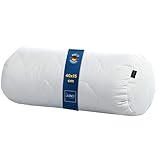 LILENO HOME Nackenrolle 15x40 cm [1er Set] - gestepptes Nackenkissen 15x40...