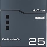 Verda Briefkasten mit Zeitungsfach, AkzoNobel Powder Coatings Lackierung...
