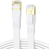 DDMALL CAT 8 Ethernet Kabel 5m, Hochgeschwindigkeit 40Gbps 2000MHz SSTP...