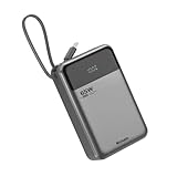 Hichain Power Bank, 20000mAh 65W Powerbank USB C Schnellladen mit...